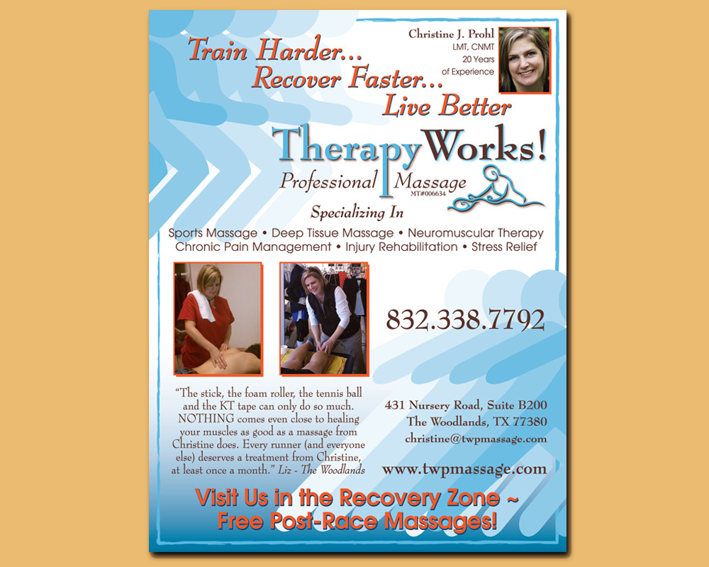 therapy works flyer
